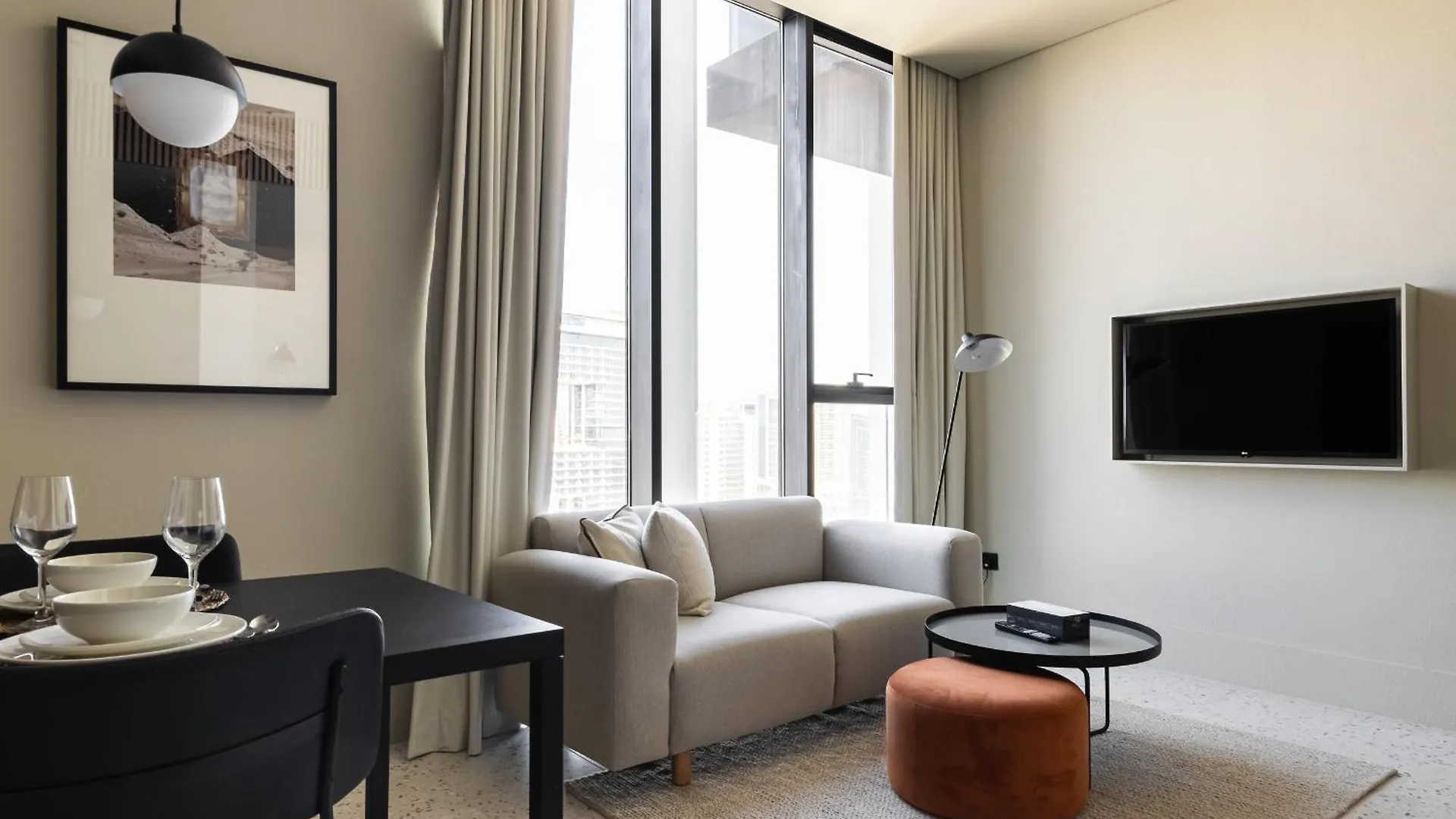 Simply Comfort At Upside Living Burj View 10 Min To Dt Dubai 0*,